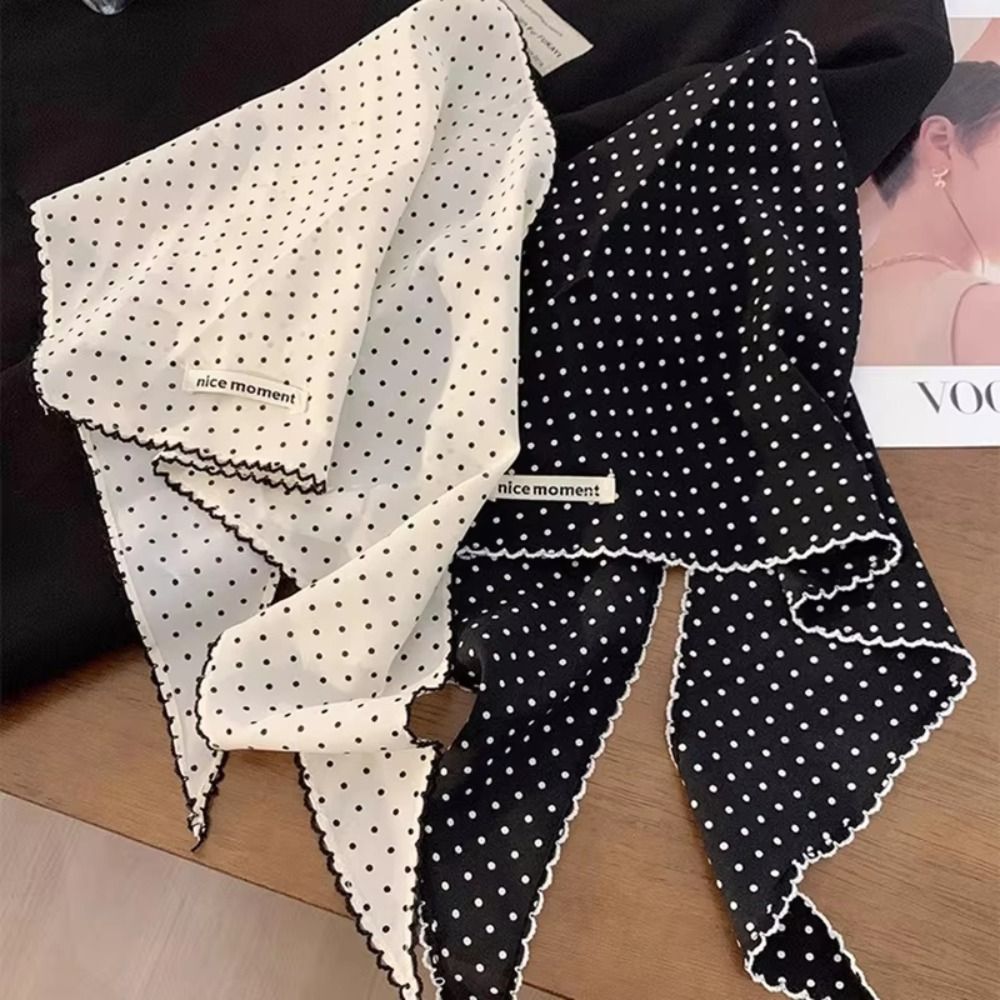 Face Scarf Mask - Fashion Beach Triangular Hair Band Lace