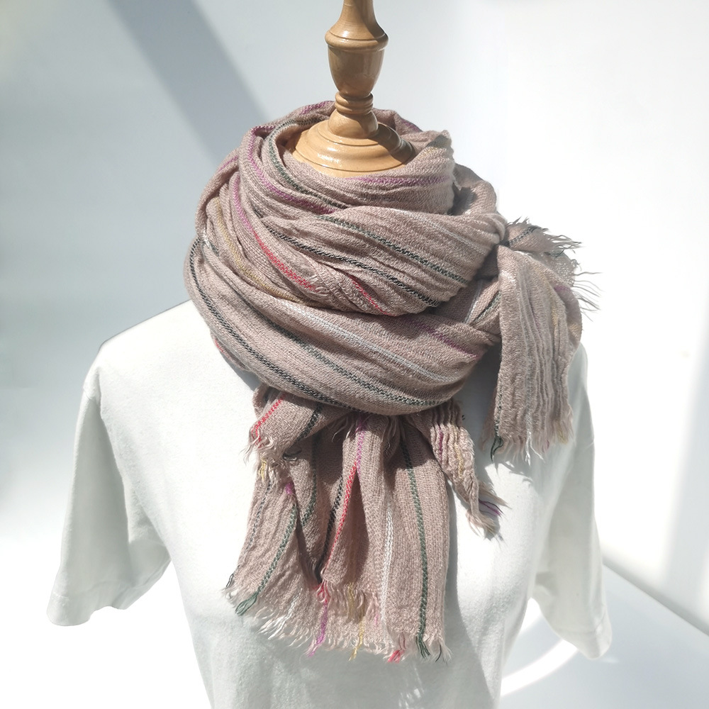 Warm Winter Men's Wool Scarf F - Muffler Men Wool 评论和价格