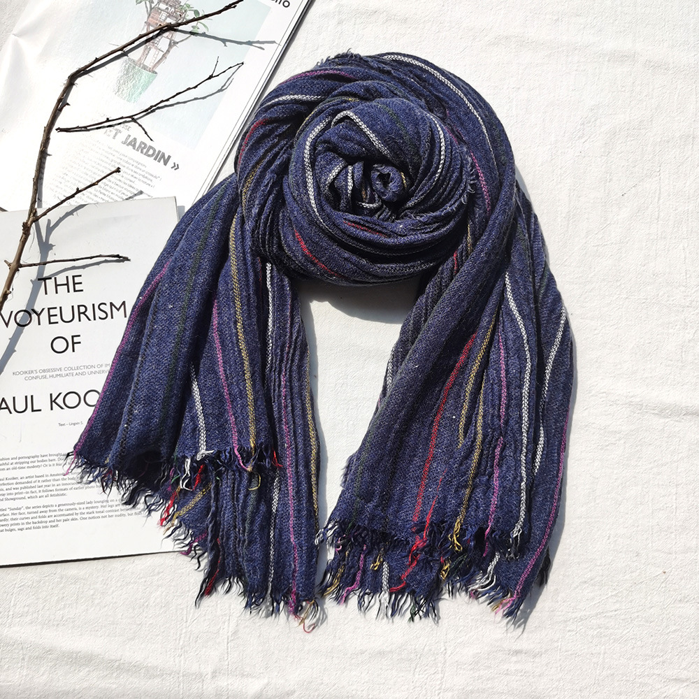 Warm Winter Men's Wool Scarf F - Muffler Men Wool 评论和价格