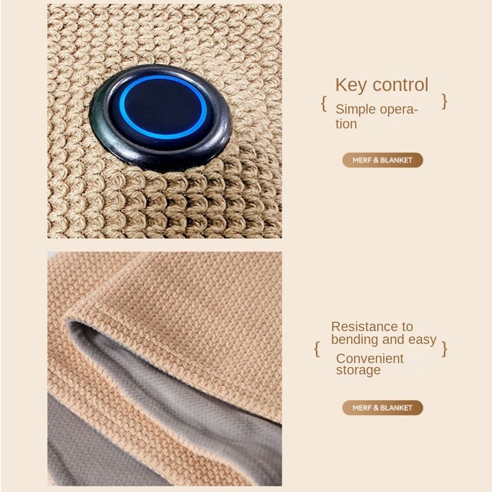 Fashion Wearable USB Electric  - Woven Scarf Blanket 评论和价格