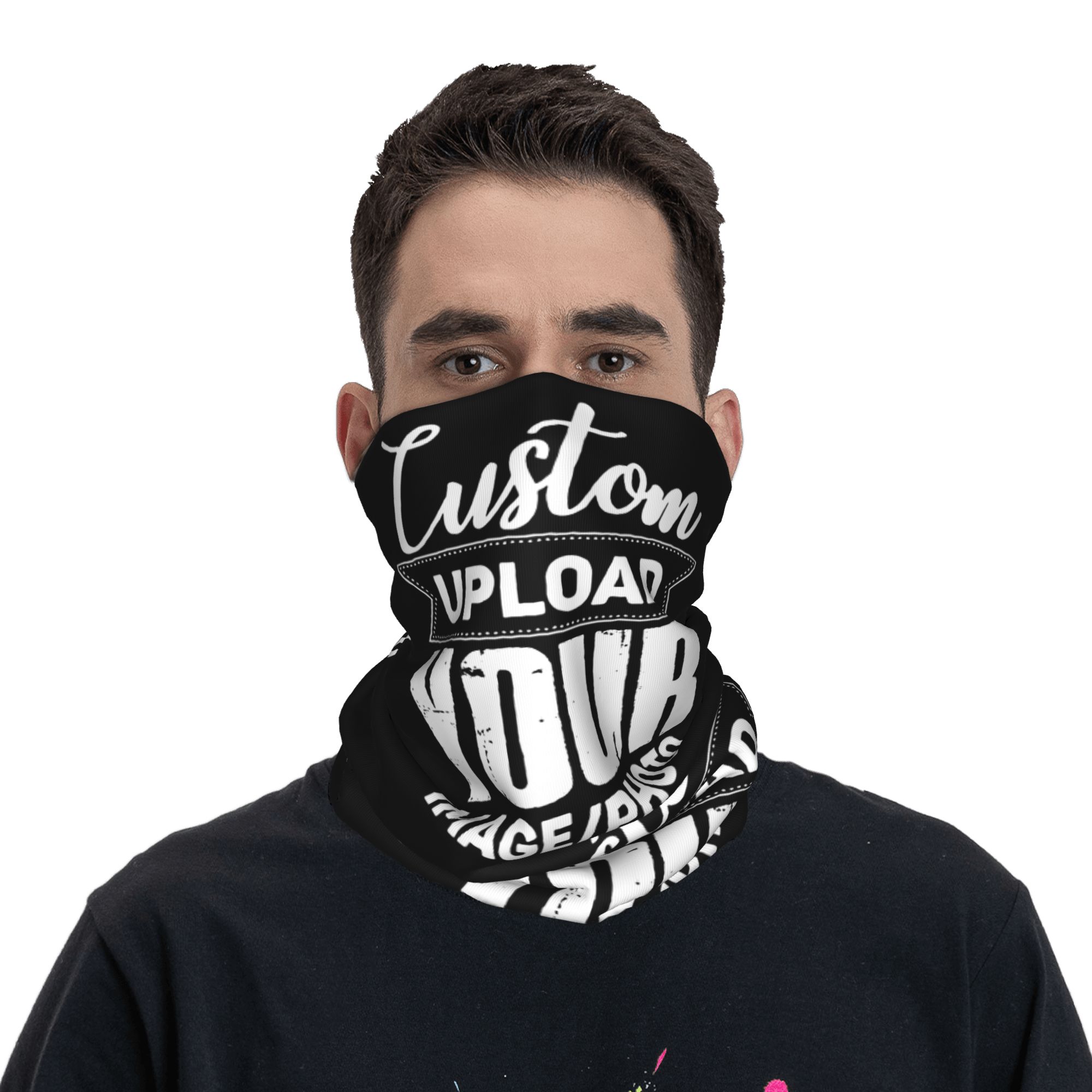 Custom Your Design Here Bandan - Neck Warmer Tube 评论和价格