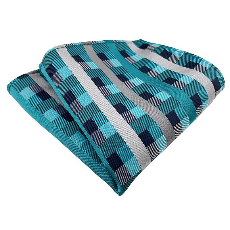 25cm Mens Classic Pocket Squar - Pocket Square Set 评论和价格