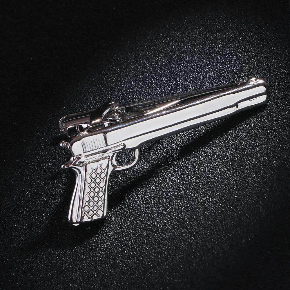 Creative Charm 1 Piece Wedding - Tie Clip Silver 评论和价格