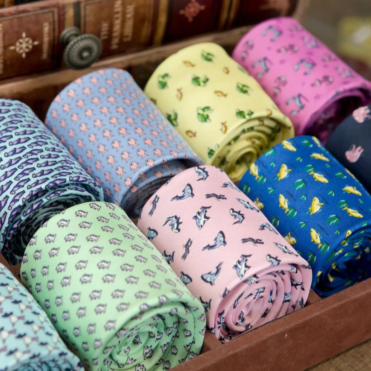 Multicolor Colorful Character  - Skinny Tie Men 评论和价格