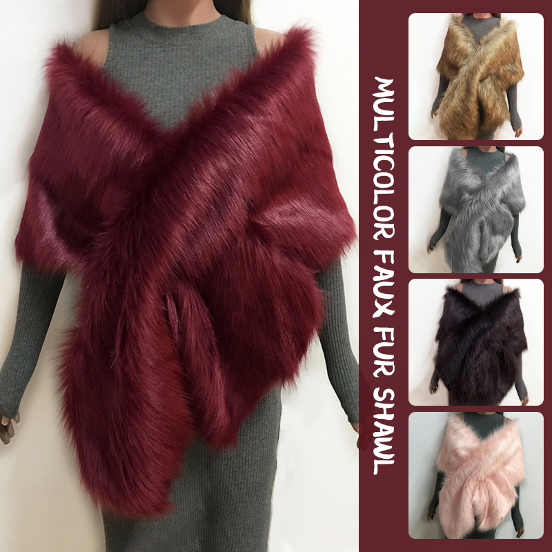 Women Fancy Bridal Wedding Sha - Stole Wedding Shawl 评论和价格