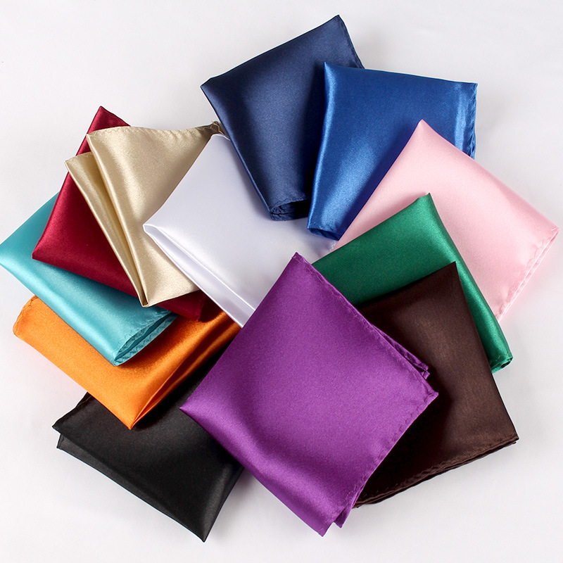 Satin Handkerchief For Men Can - Pocket Square Set 评论和价格