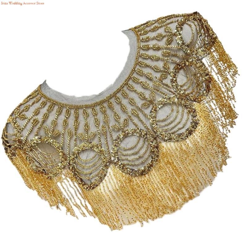 G92D Glittering Embroidered Se - Stole Wedding Shawl 评论和价格