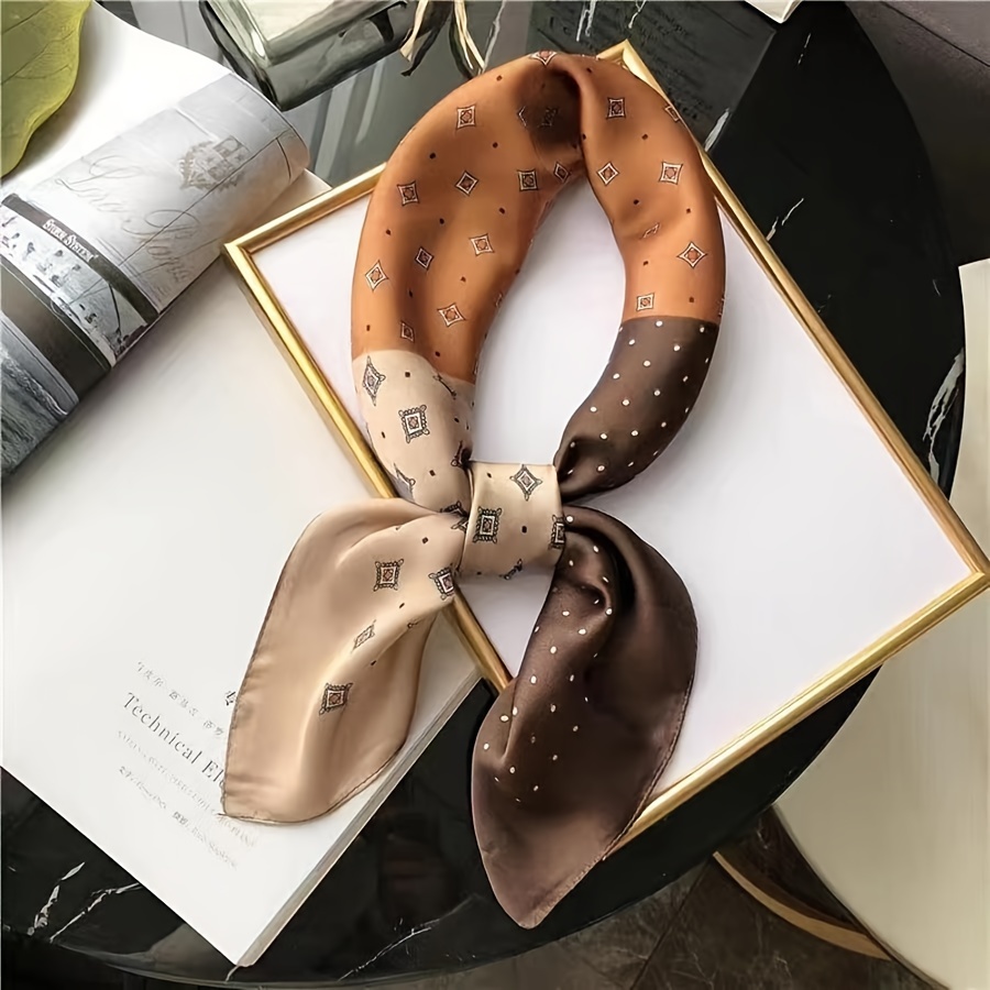 2025 New Star Designer Floral  - Scarf Silk Square 评论和价格
