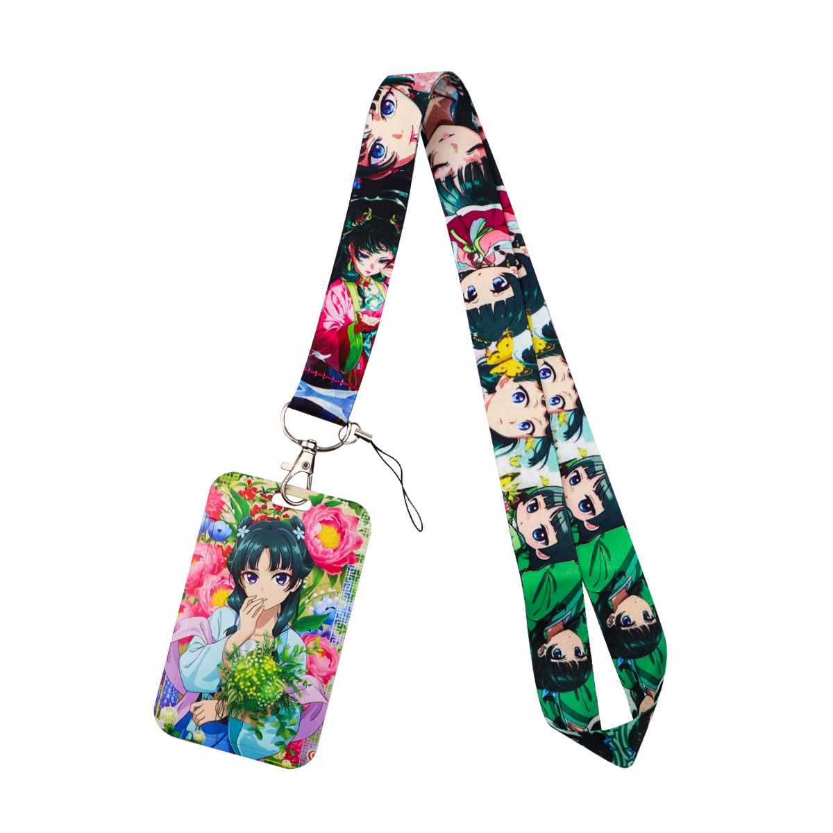 Cute Anime Girl Lanyard Neck S - Lanyard Badge Holder 评论和价格