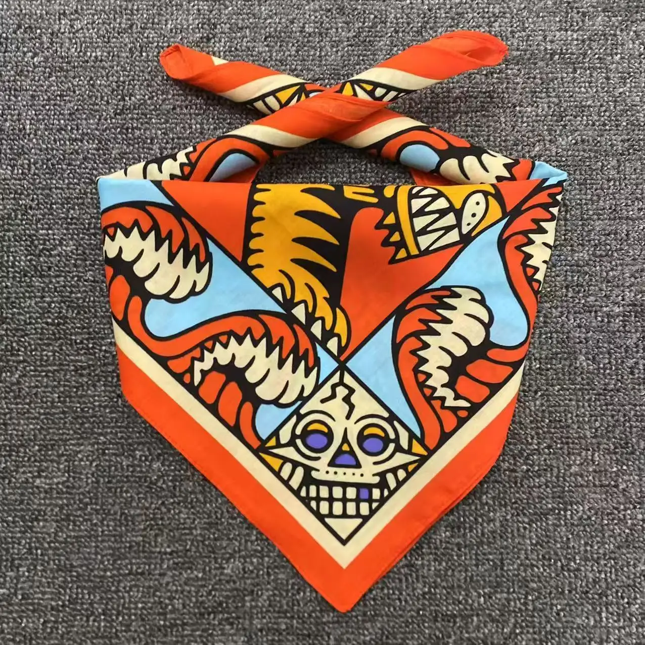 Digital Printed Retro Bandana  - Bandana Cotton 评论和价格