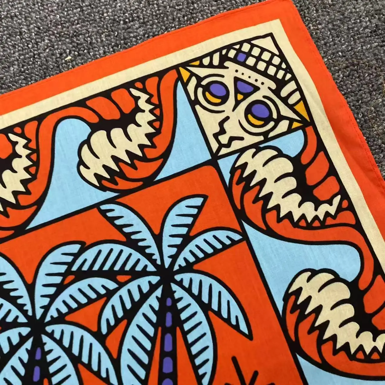 Digital Printed Retro Bandana  - Bandana Cotton 评论和价格